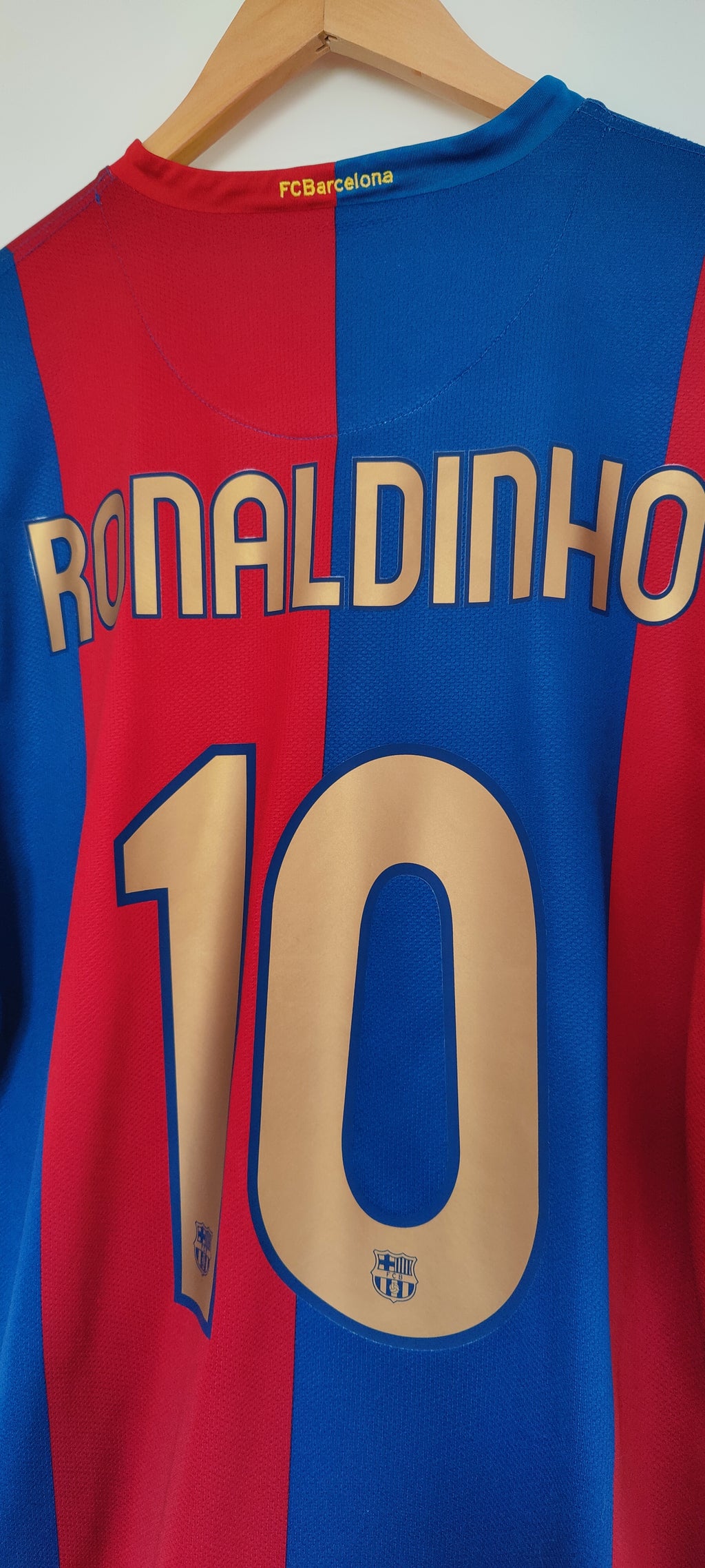 Maillot Barcelone Domicile 2006/2007 - Ronaldinho