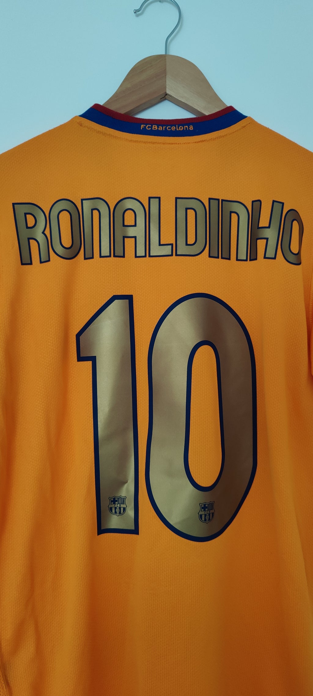 Maillot Barcelone Extérieur 2006/2007 - Ronaldinho