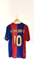 Maillot Barcelone Domicile 2006/2007 - Ronaldinho