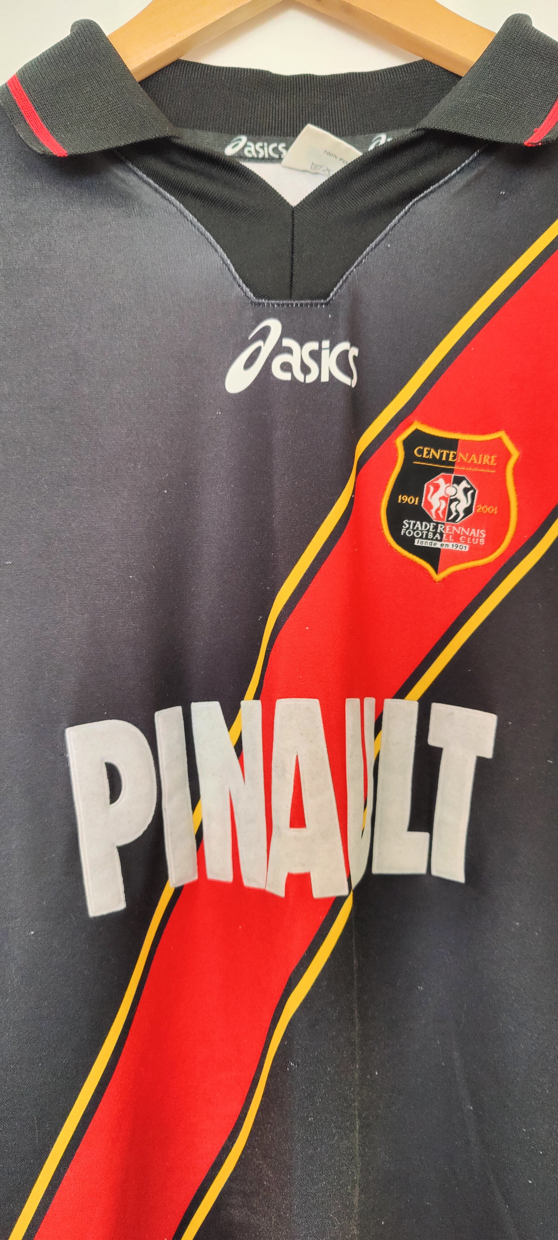 Maillot Stade Rennais 2001/2002 (centenaire)
