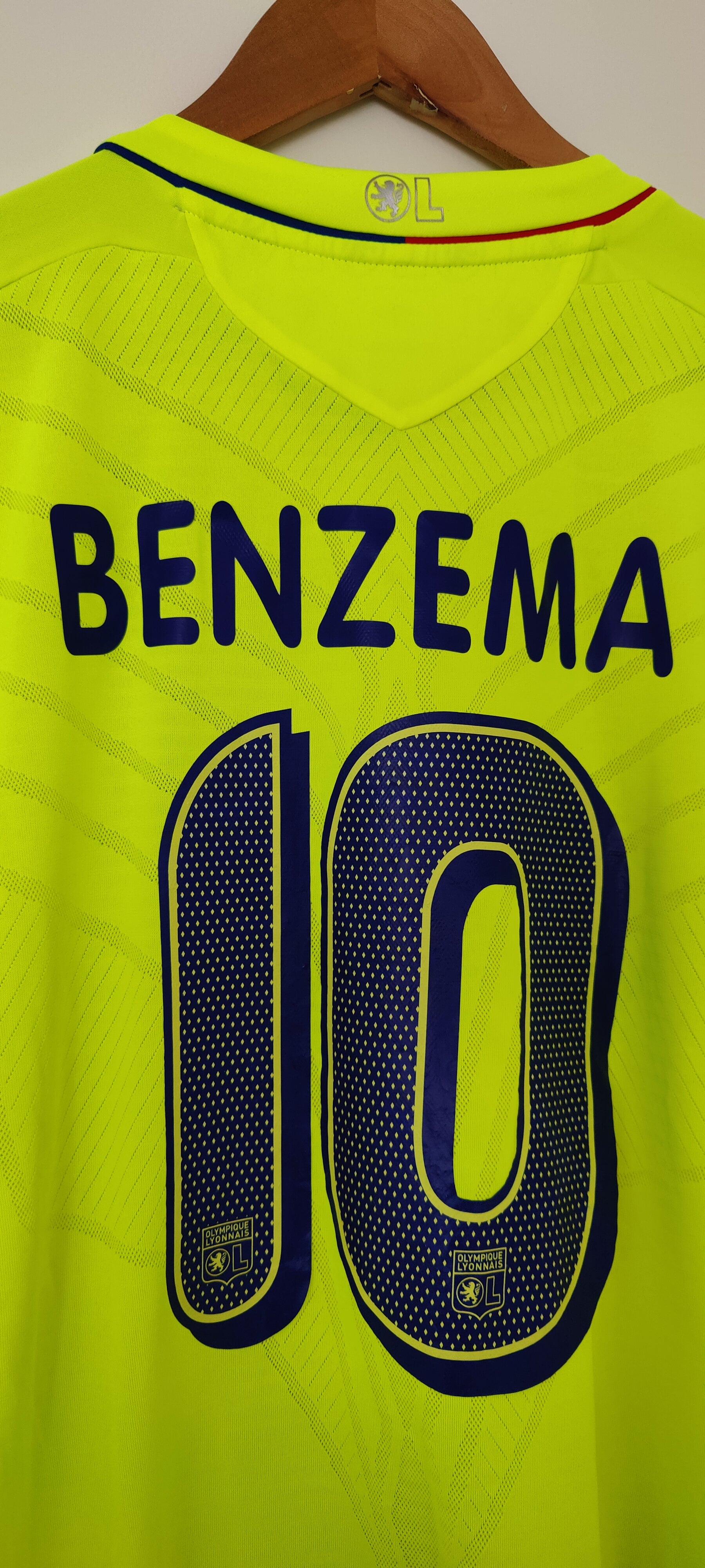 Maillot OL Third 2008-2009 - Benzema
