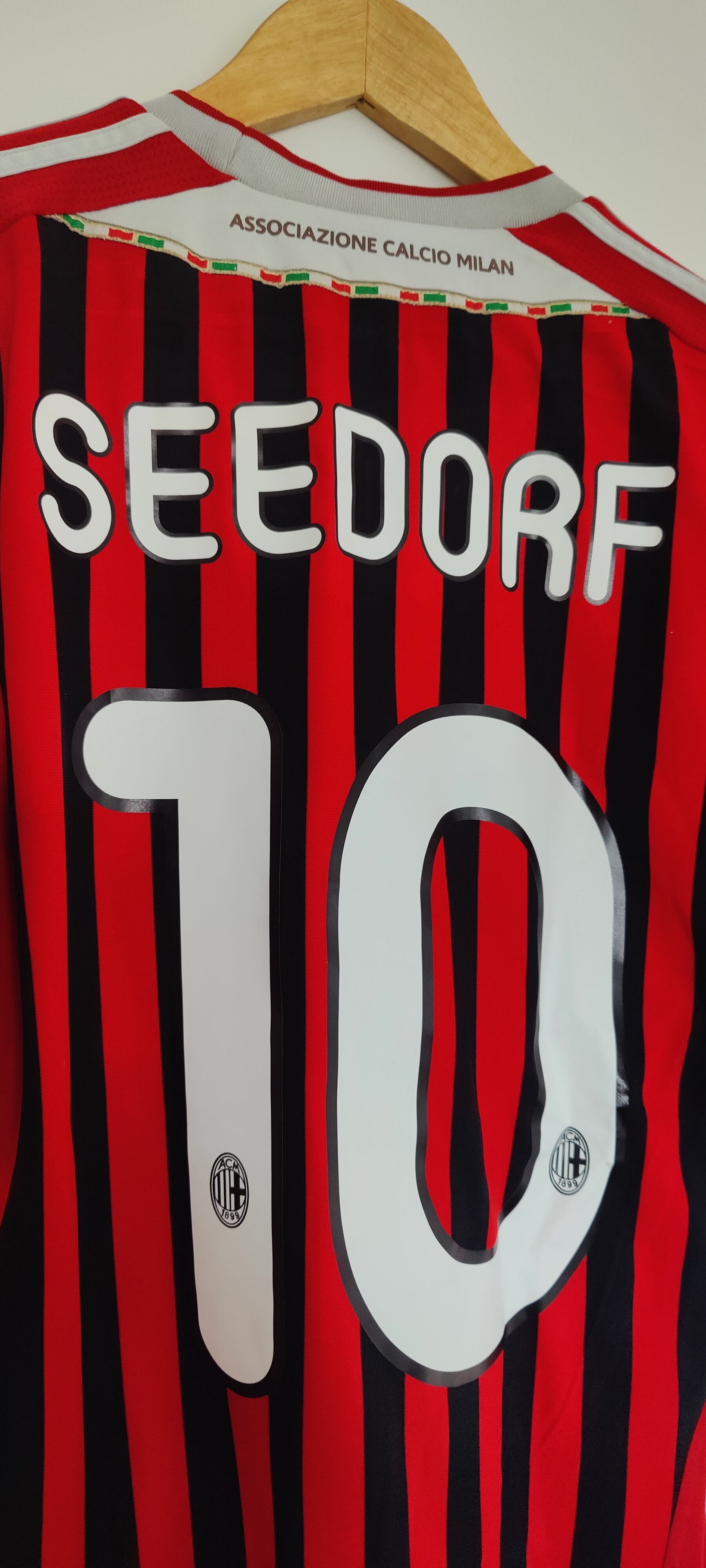 Maillot Milan AC Domicile 2011/2012 - Seedorf