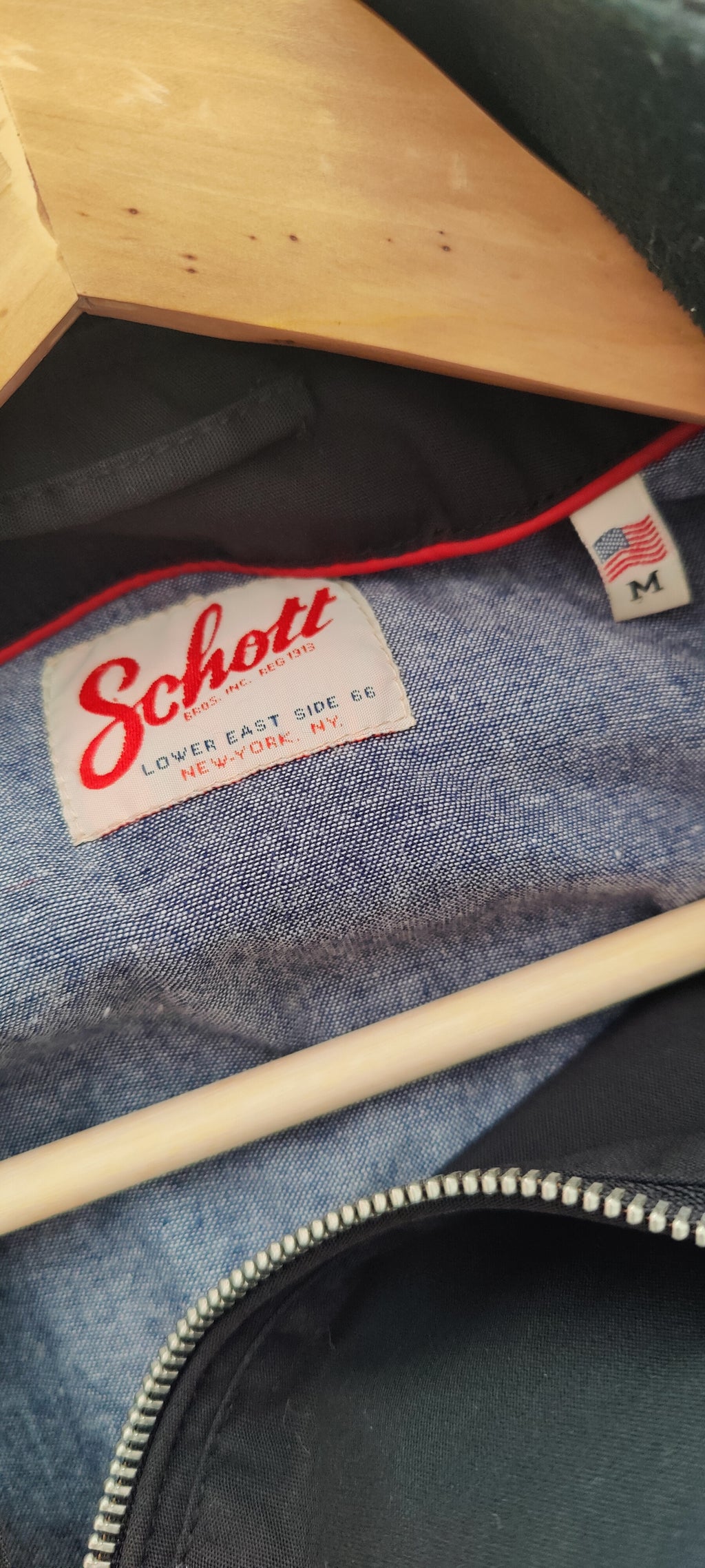 Veste Schott taille M