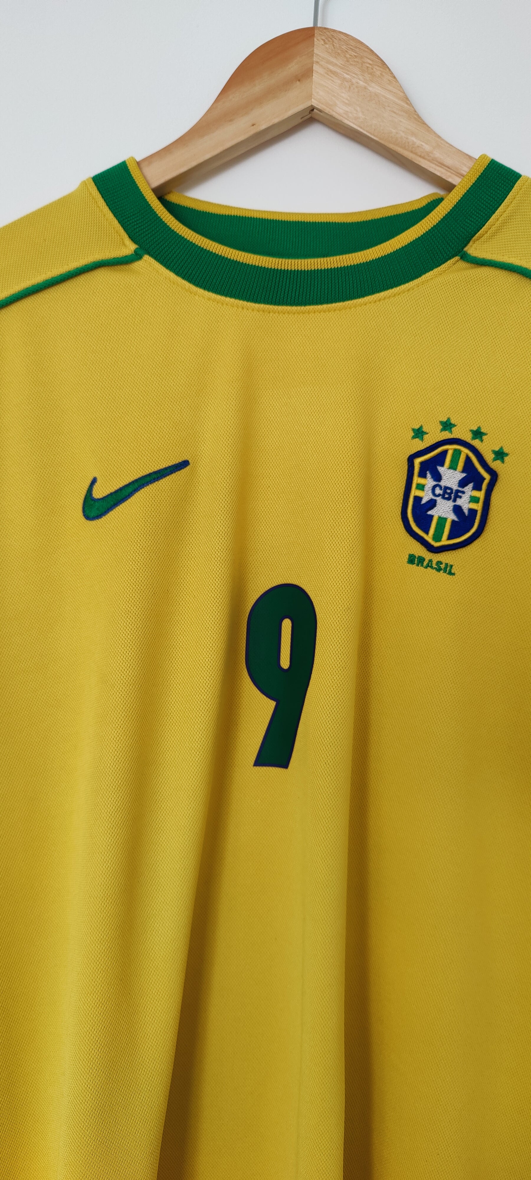 Maillot Brésil Domicile 1998 - Ronaldo