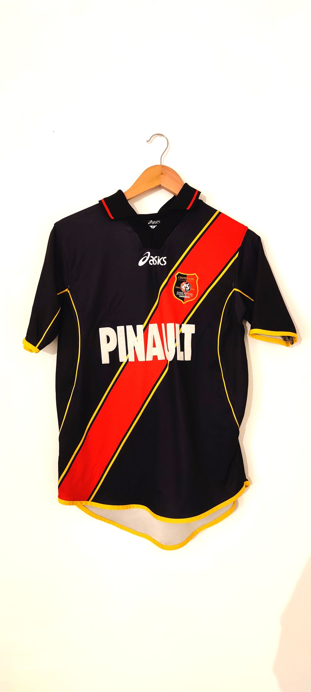 Maillot du centenaire Stade Rennais 2001/2002
