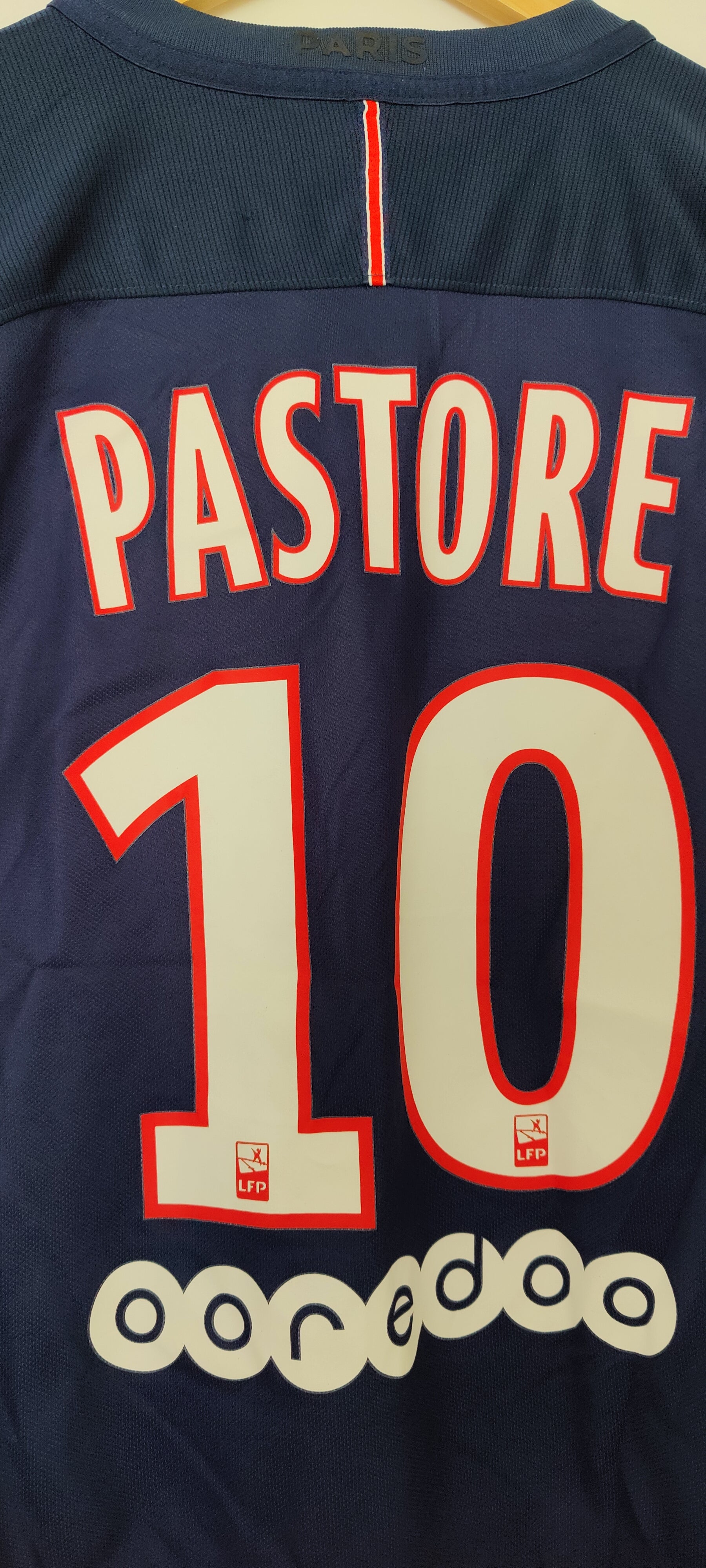Maillot PSG Domicile 2016/2017 - Pastore