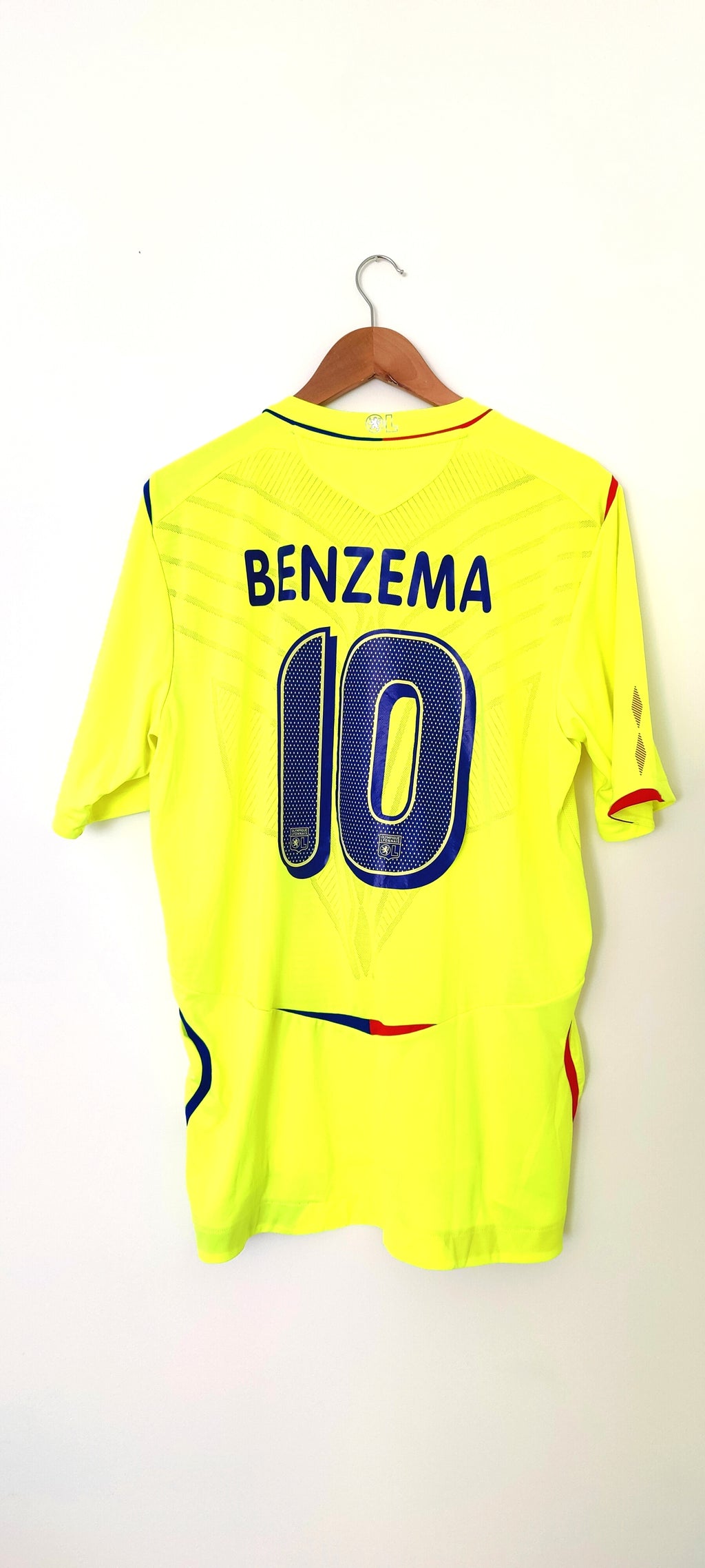 Maillot OL Third 2008-2009 - Benzema