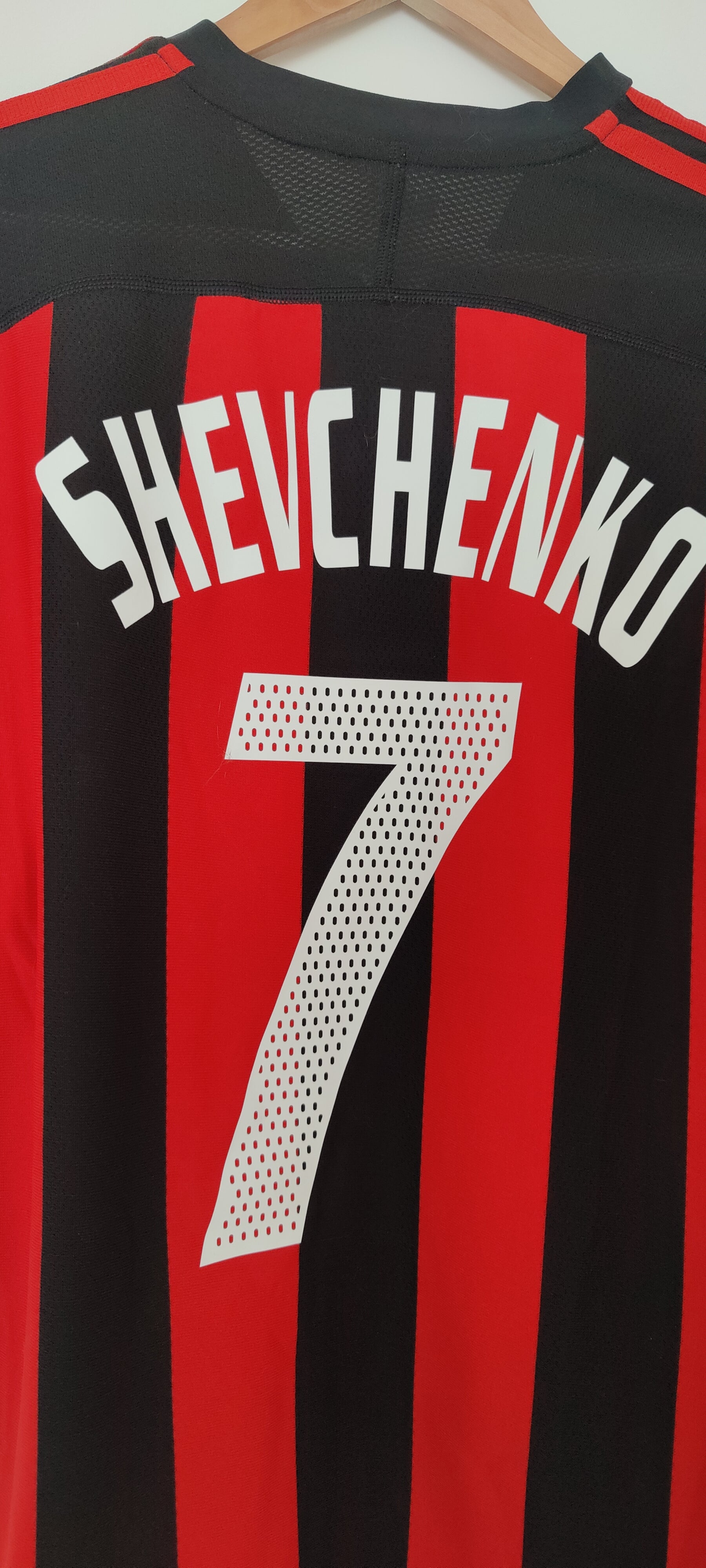 Maillot Milan AC Domicile 2003/2004 - Shevchenko