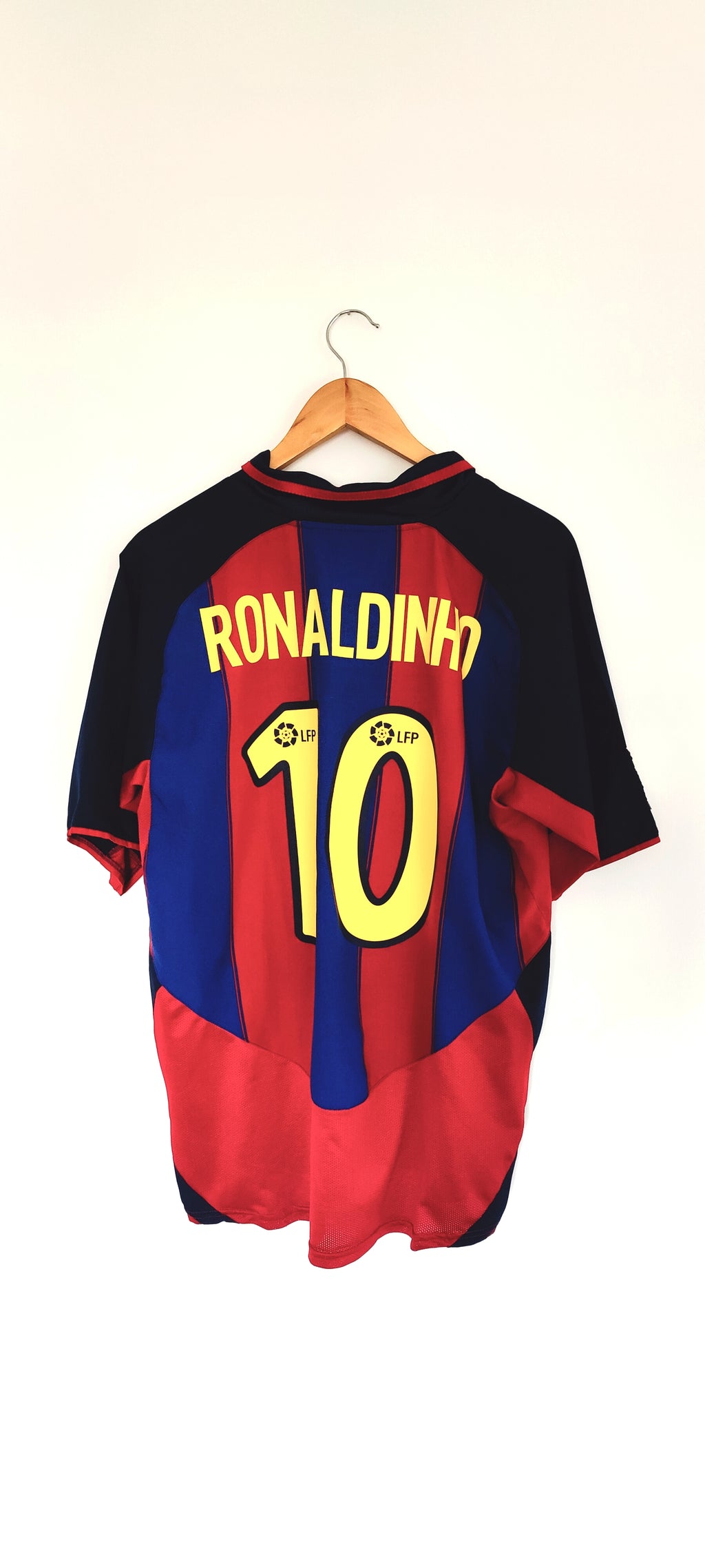 Maillot Barcelone Domicile 2003/2004 - Ronaldinho