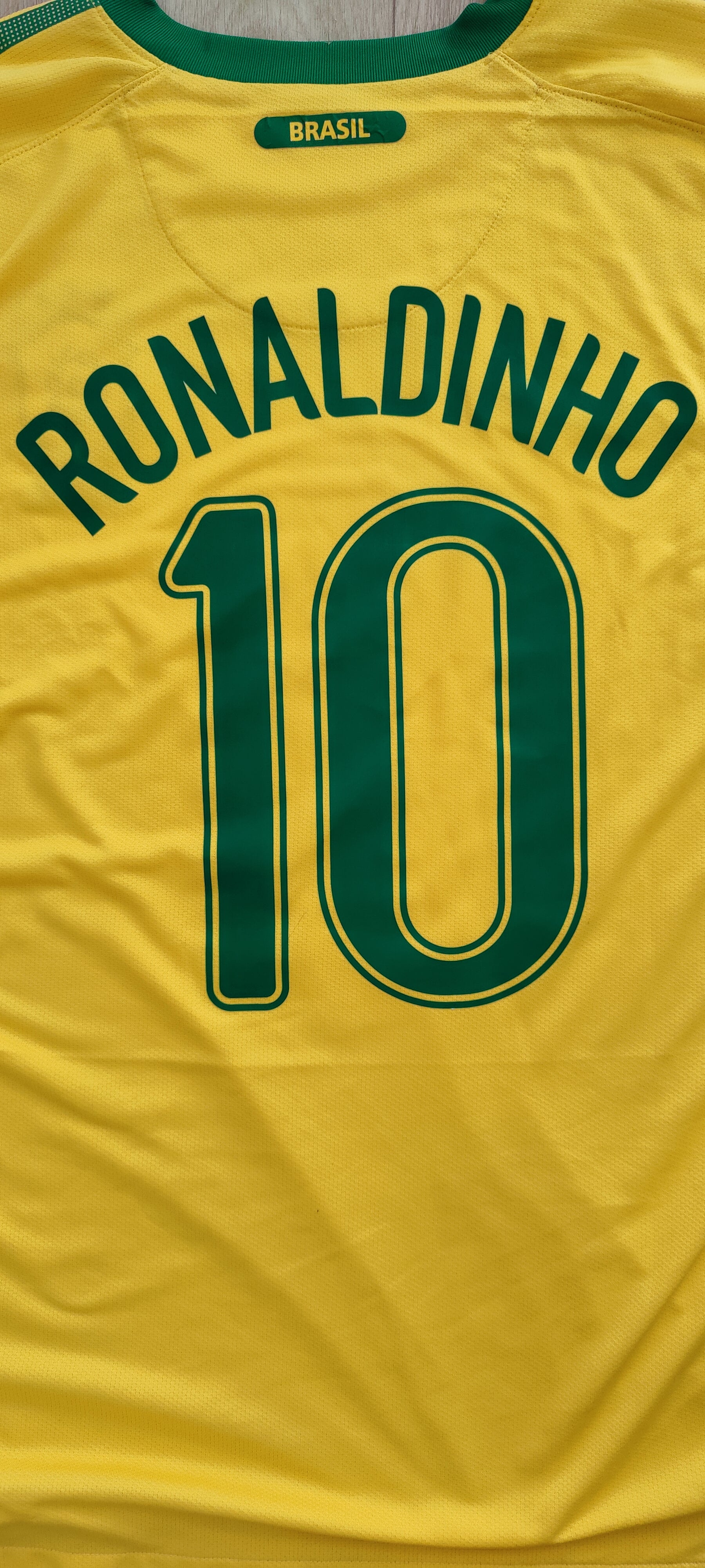 Maillot Brésil Domicile 2010 - Ronaldinho