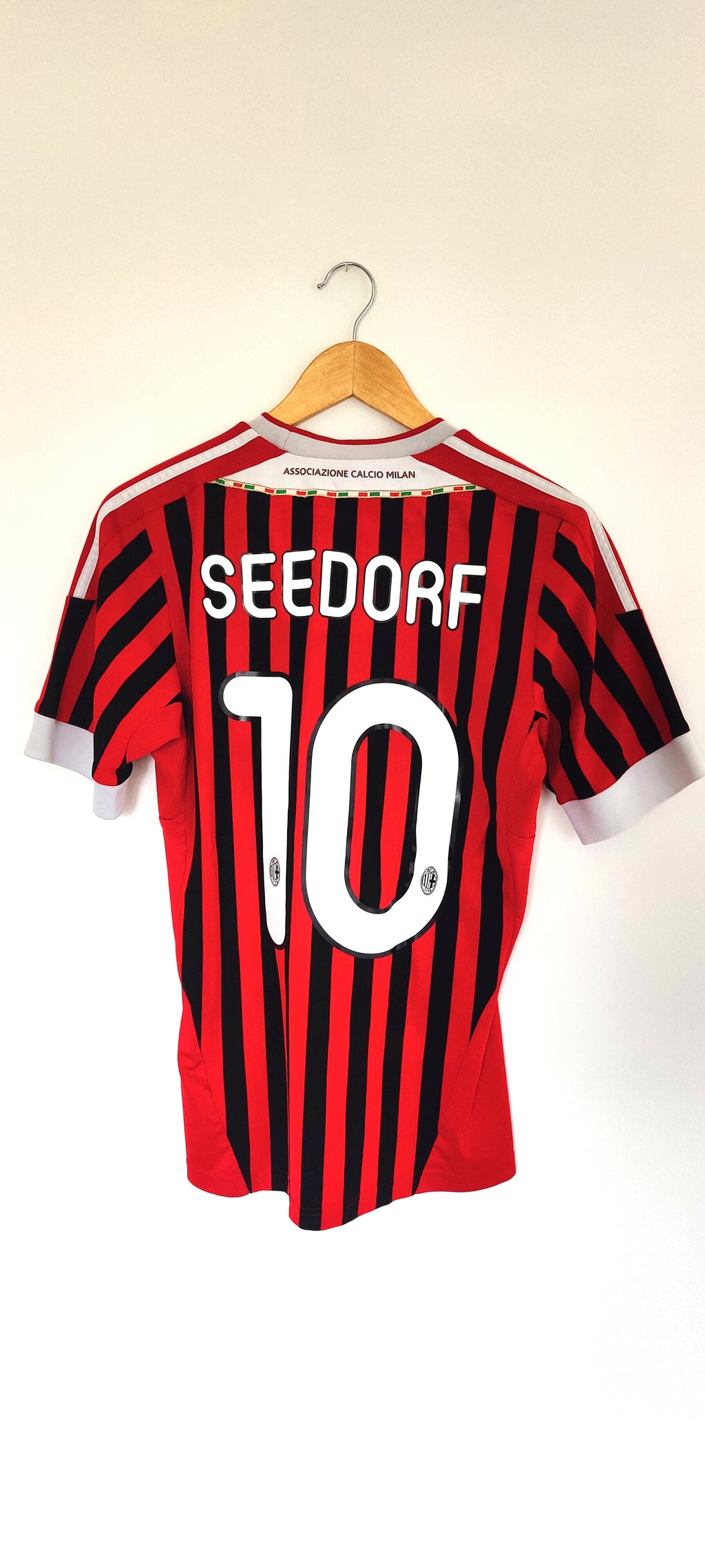 Maillot Milan AC Domicile 2011/2012 - Seedorf