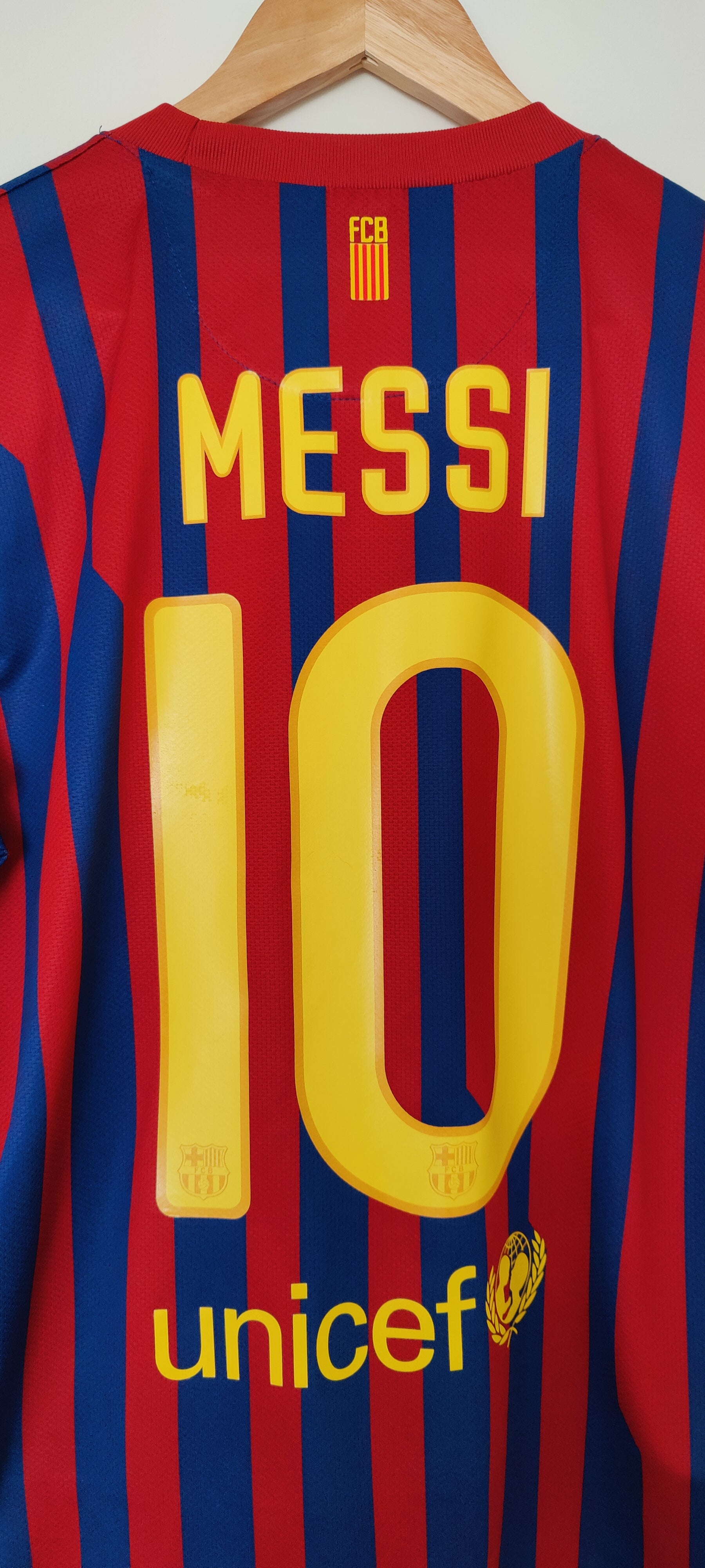 Maillot Barcelone Domicile 2011-2012 - Messi
