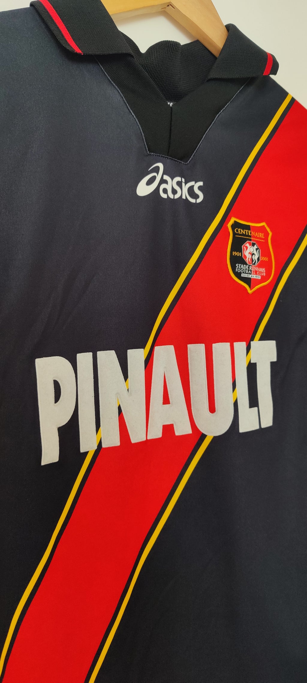 Maillot du centenaire Stade Rennais 2001/2002
